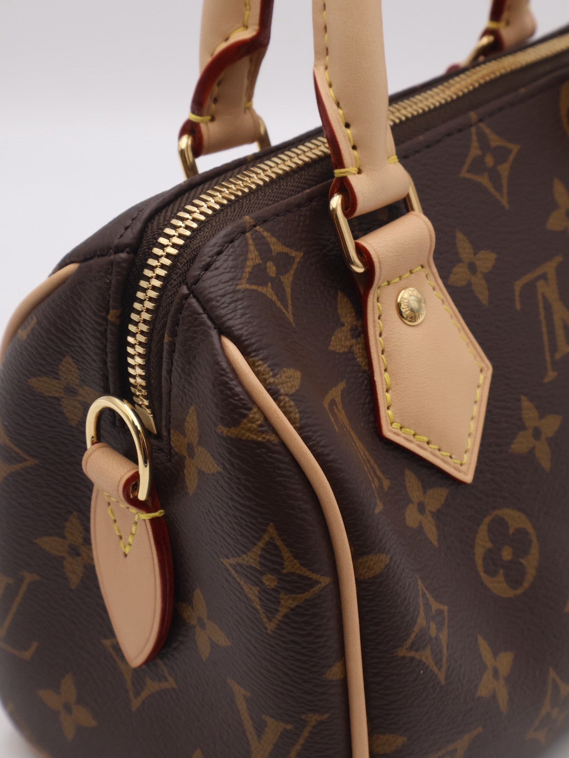 LOUIS VUITTON Speedy Bandouliere 20 - 黑邊背帶