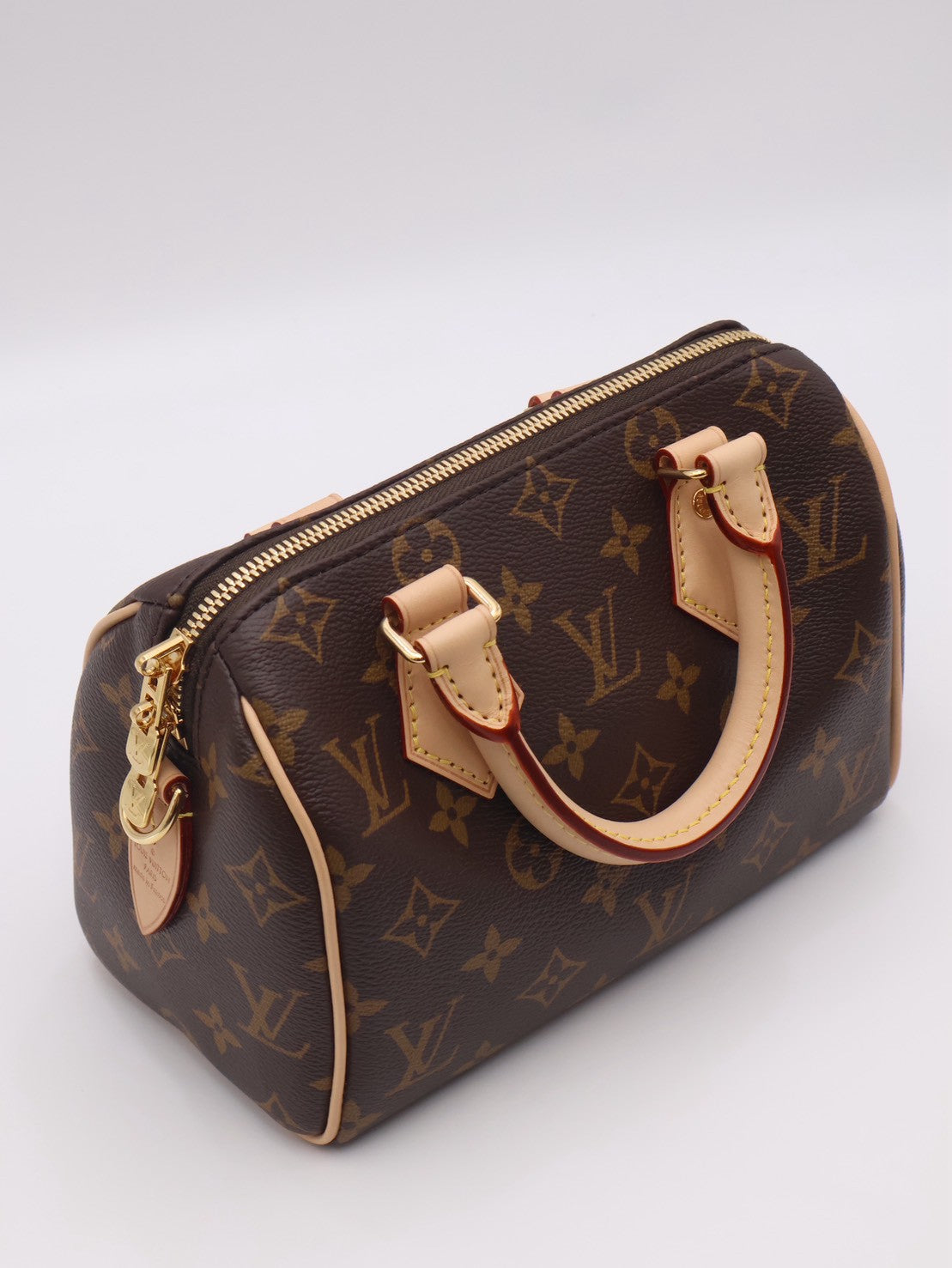 LOUIS VUITTON Speedy Bandouliere 20 - 黑邊背帶
