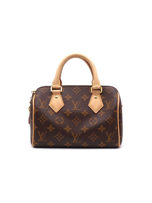 LOUIS VUITTON Speedy Bandouliere 20 - 黑邊背帶