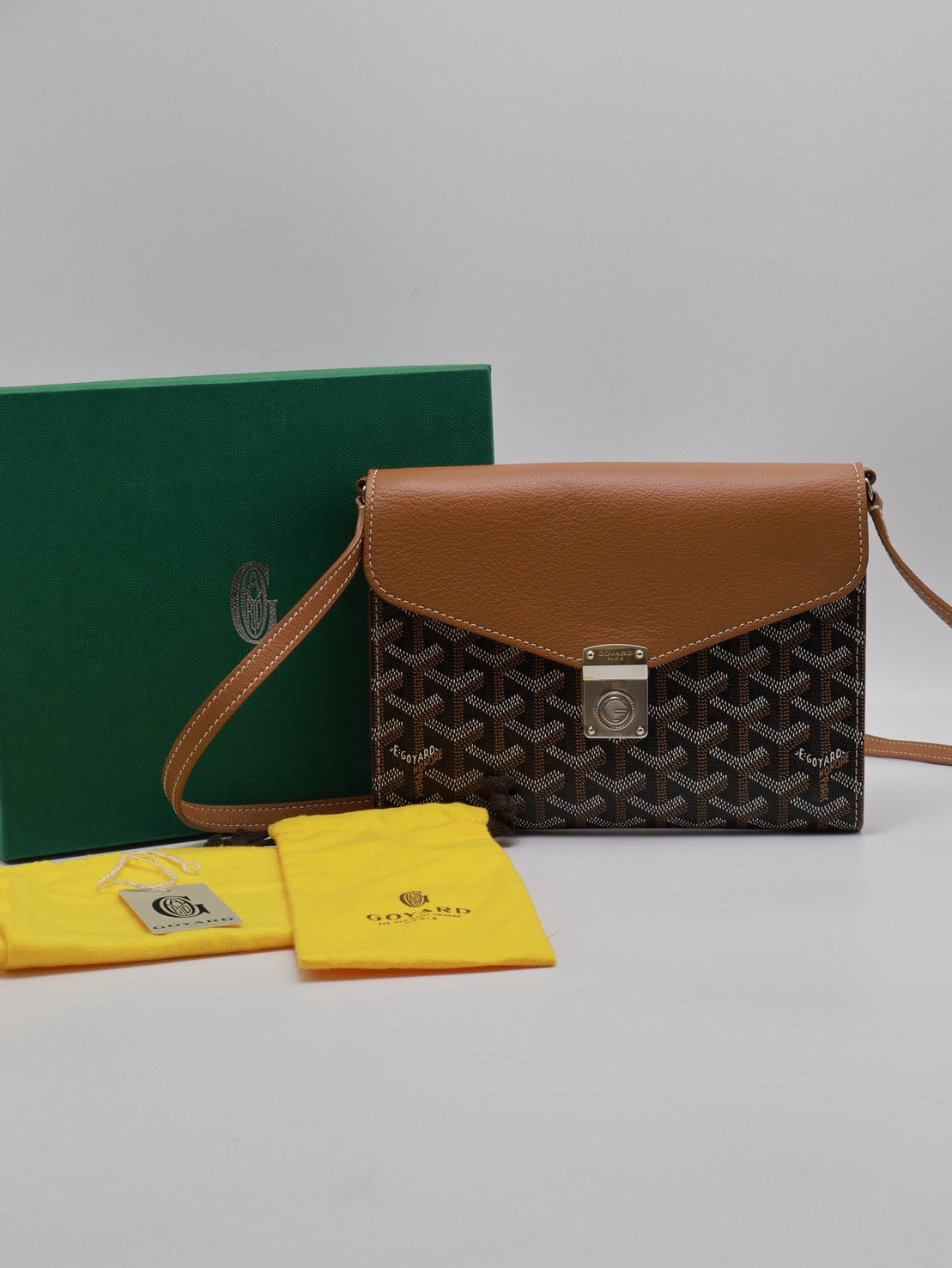 GOYARD Chypre Wallet - 棕