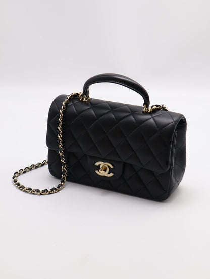 CHANEL Handle Mini CF20 - 黑金