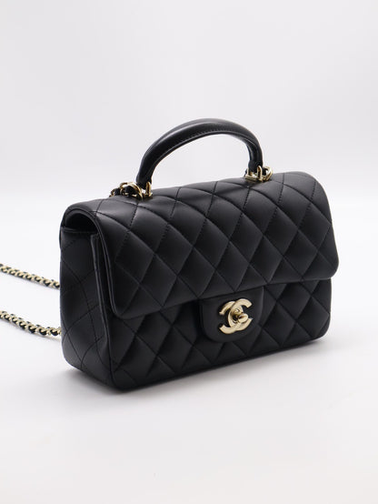 CHANEL Handle Mini CF20 - 黑金