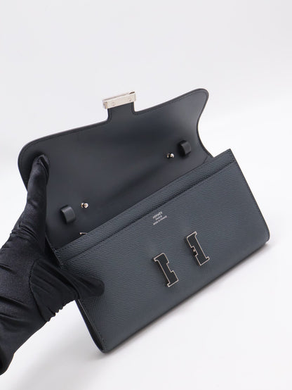 HERMES Constance To Go - Gris Misty H0 霧霾灰琺瑯釦 W
