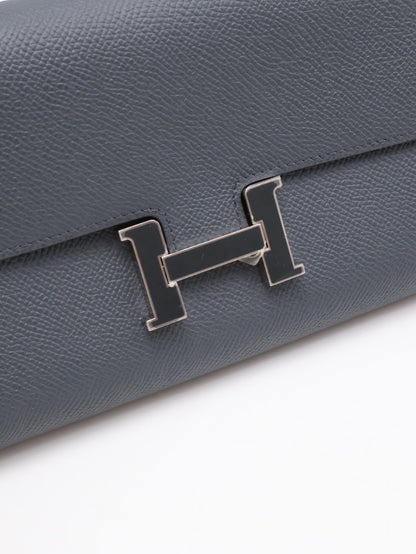 HERMES Constance To Go - Gris Misty H0 霧霾灰琺瑯釦 W