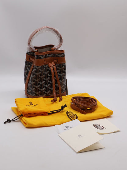 GOYARD Petit Flot水桶包 - Mini棕