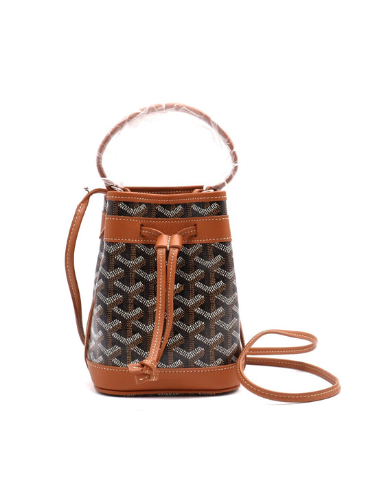 GOYARD Petit Flot水桶包 - Mini棕