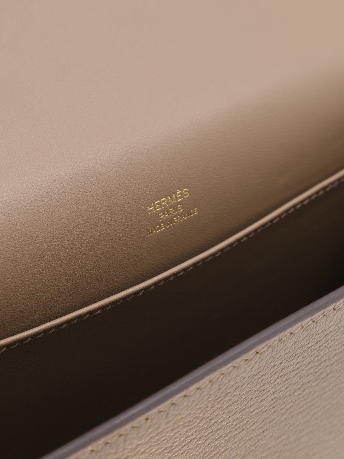 HERMES Geta 木屐包 - Etoupe 18 大象灰金 B