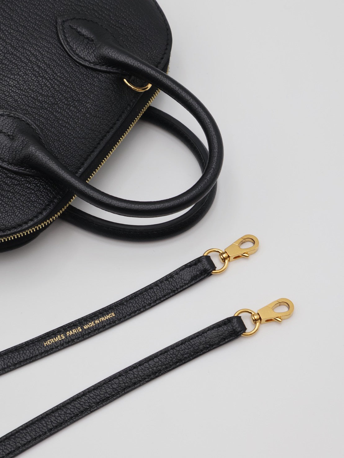 HERMES Mini Bolide -  Noir 89 黑金 Z