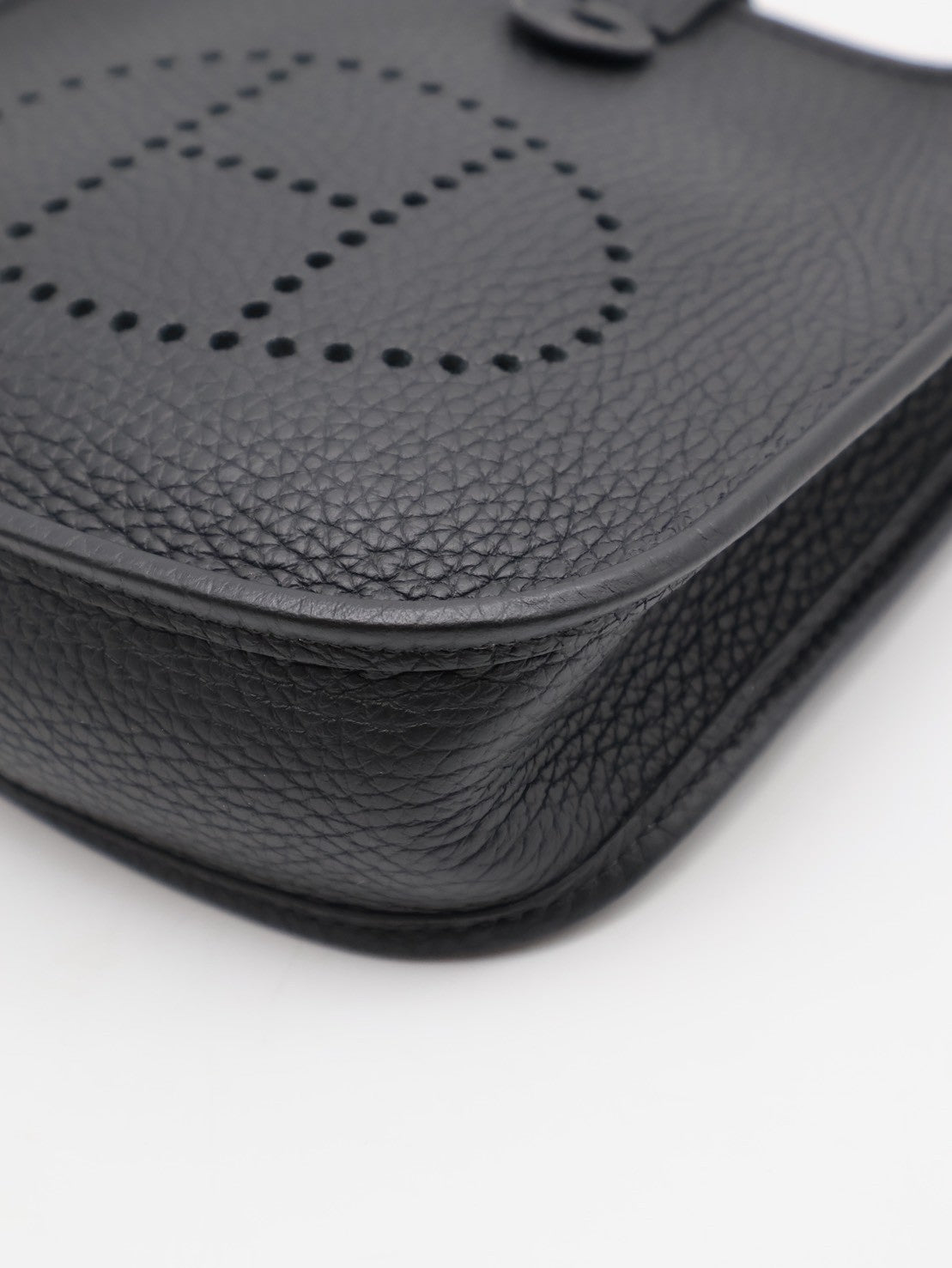 HERMES Mini evelyne - 黑金 B