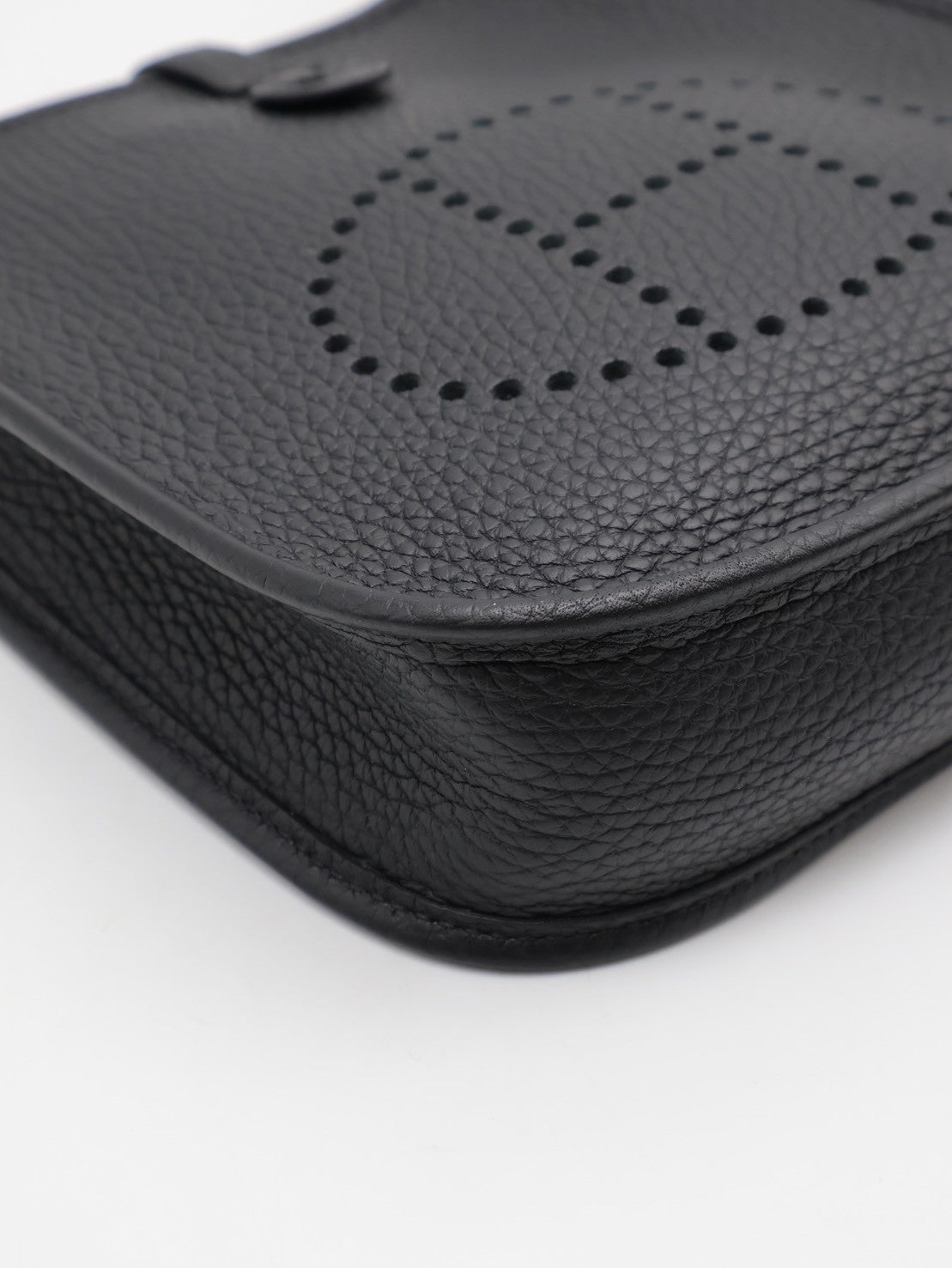 HERMES Mini evelyne - 黑金 B