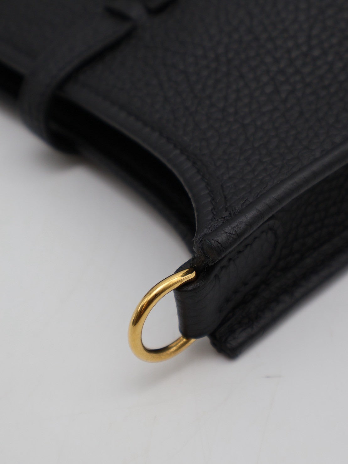 HERMES Mini evelyne - 黑金 B