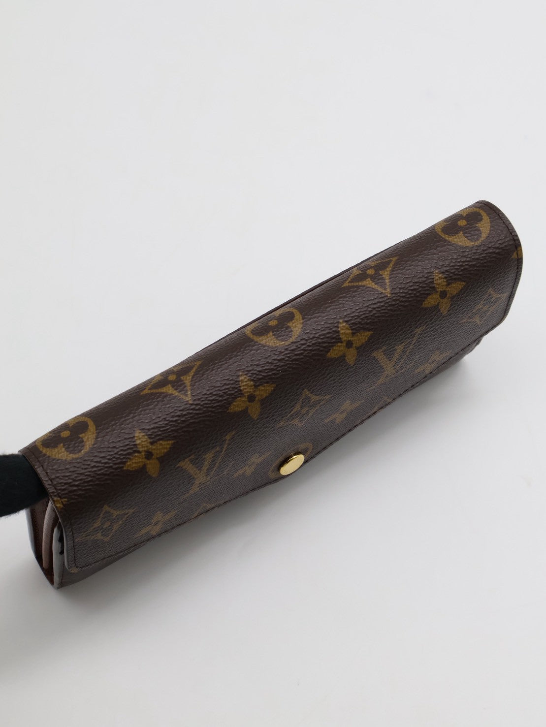 LOUIS VUITTON Sarah翻蓋長夾 - 棕