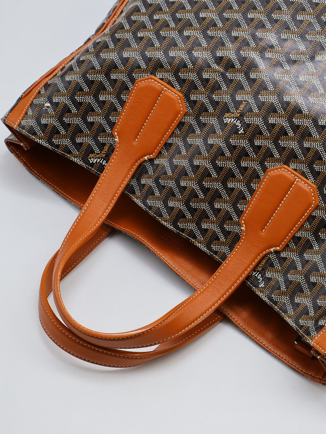 GOYARD Voltaire手提斜背公事包 - 棕