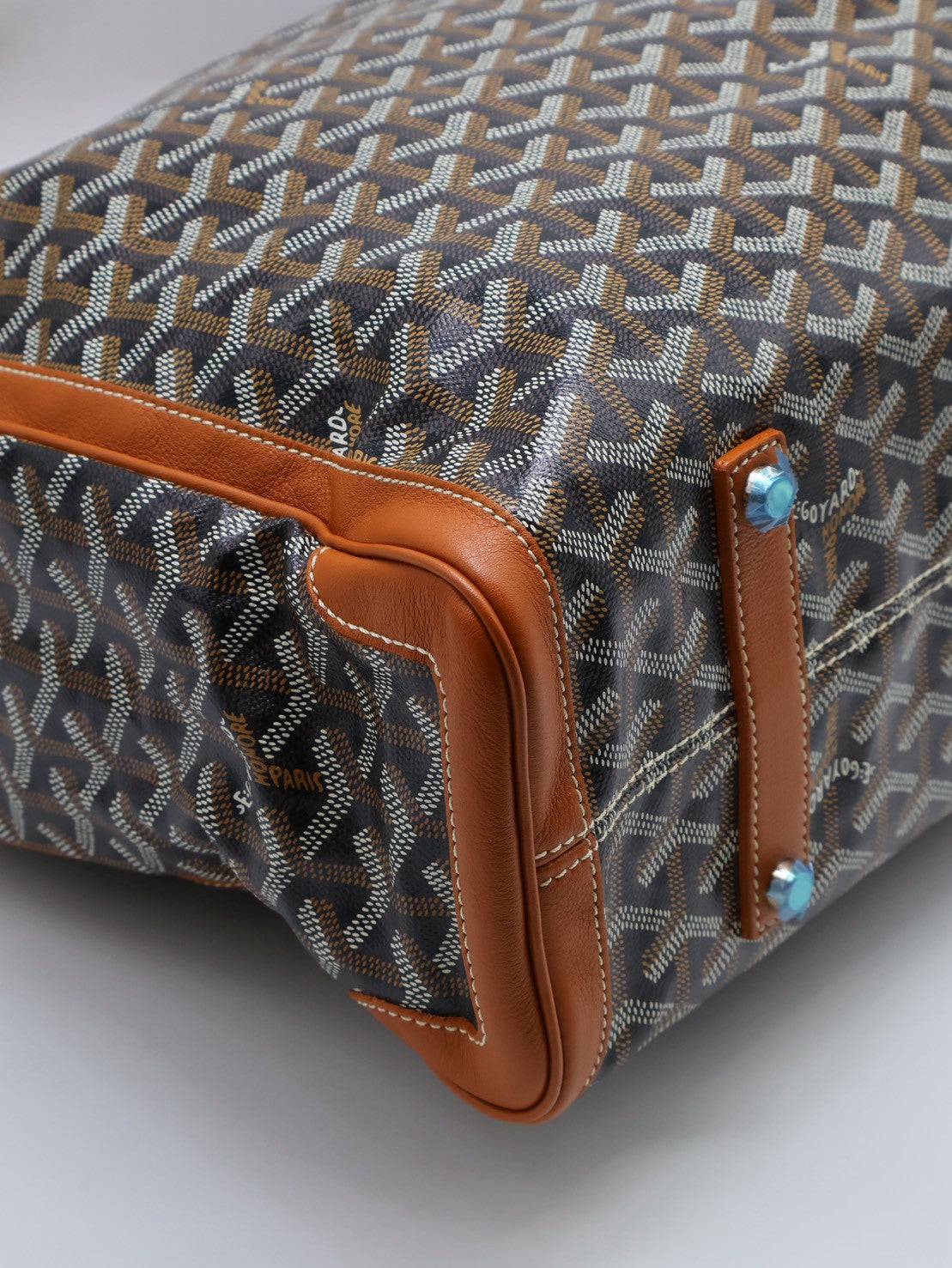 GOYARD Voltaire手提斜背公事包 - 棕