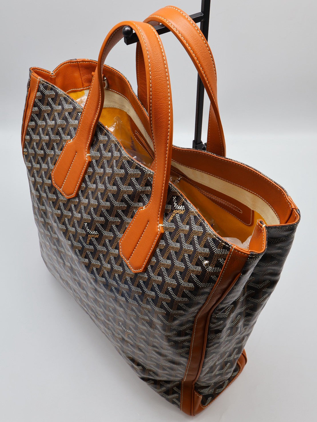 GOYARD Voltaire手提斜背公事包 - 棕