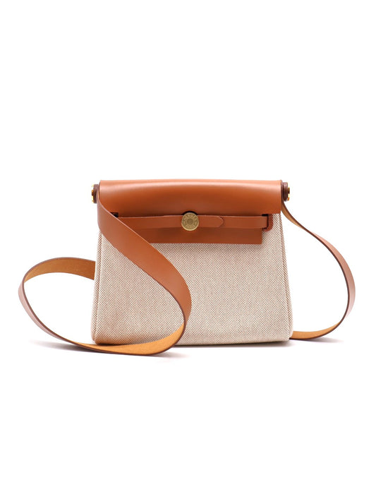 HERMES Herbag Zip 20 - Gold 37 金棕金 K