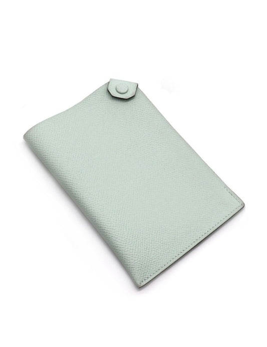 HERMES Tarmac 護照夾 - 新薄荷綠 W