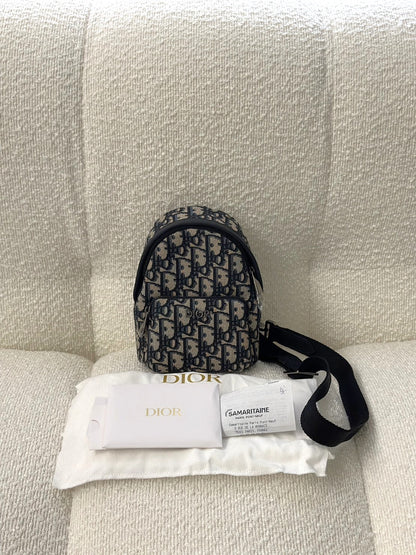 DIOR Oblique rider 迷你斜背包