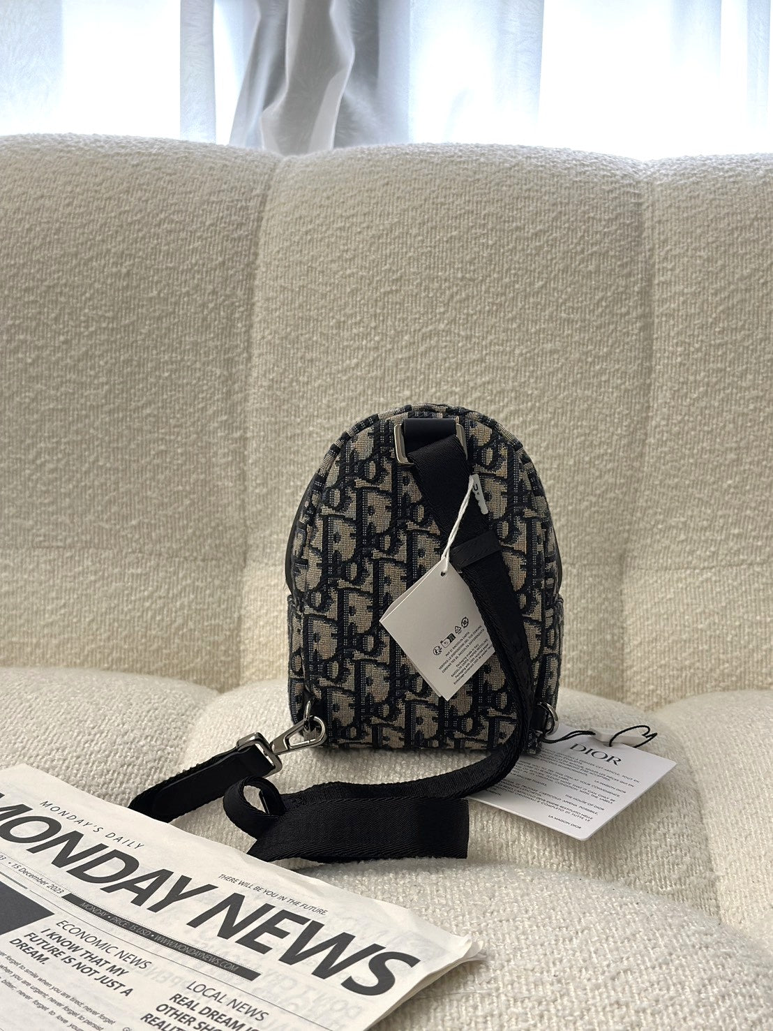 DIOR Oblique rider 迷你斜背包