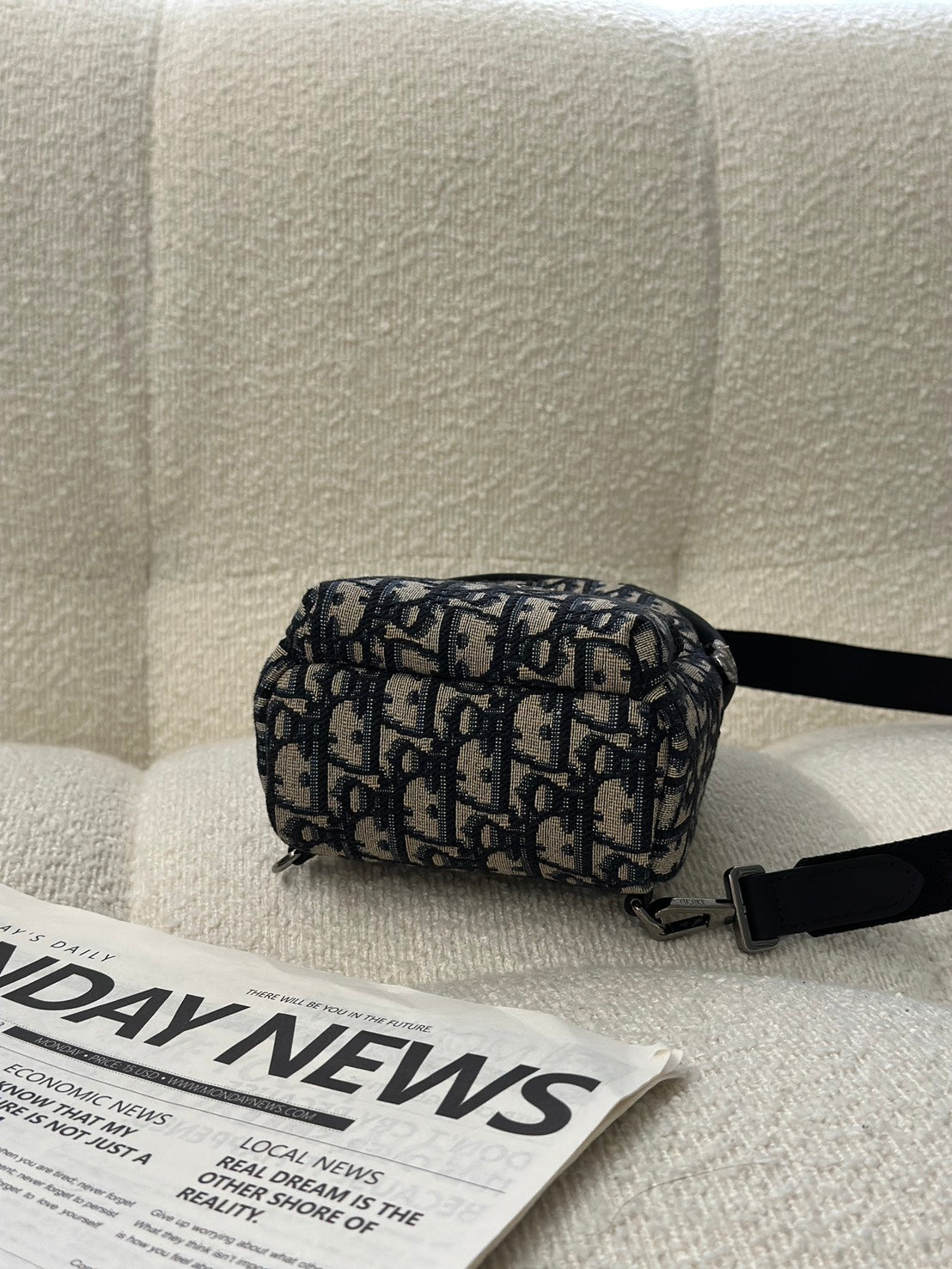 DIOR Oblique rider 迷你斜背包