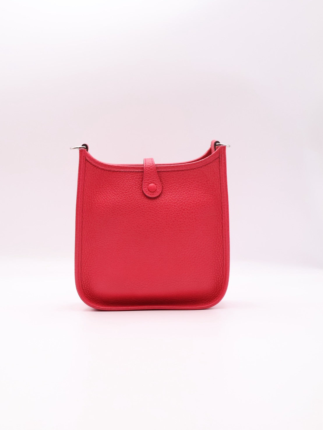 HERMES Mini evelyne - Rose Extreme I6 極致粉銀 D
