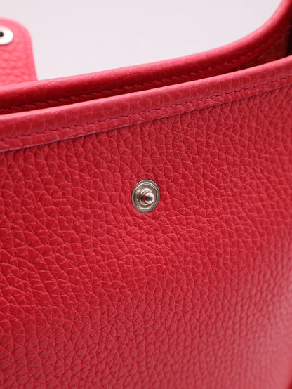 HERMES Mini evelyne - Rose Extreme I6 極致粉銀 D