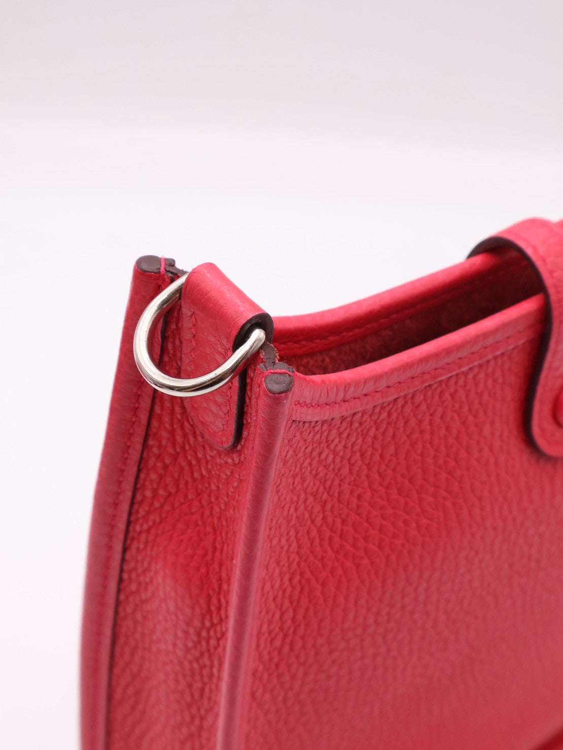 HERMES Mini evelyne - Rose Extreme I6 極致粉銀 D