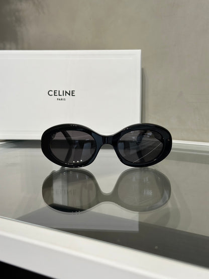 CELINE Triomphe凱旋門橢圓框太陽眼鏡