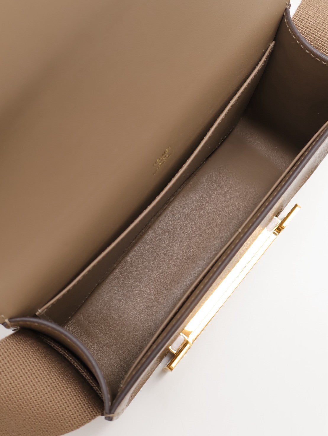 HERMES Geta 木屐包 - Etoupe 18 大象灰金 B