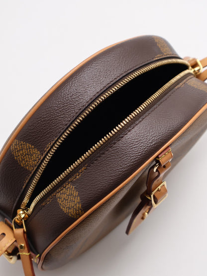 LOUIS VUITTON 拚色圓餅包