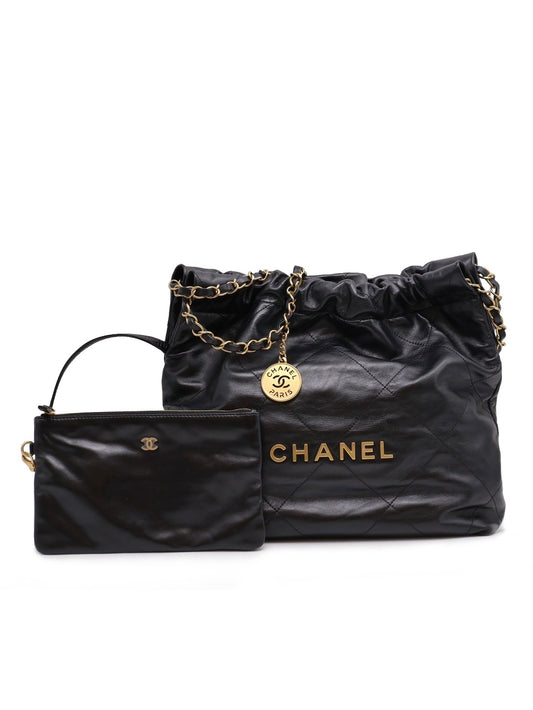 CHANEL 22 Bag - 小號黑金