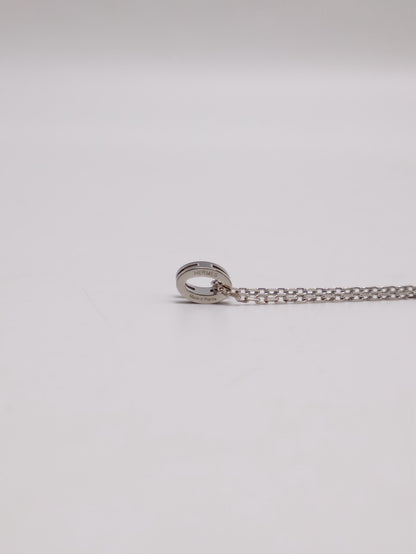 HERMES Mini Pop H項鍊 - 黑銀