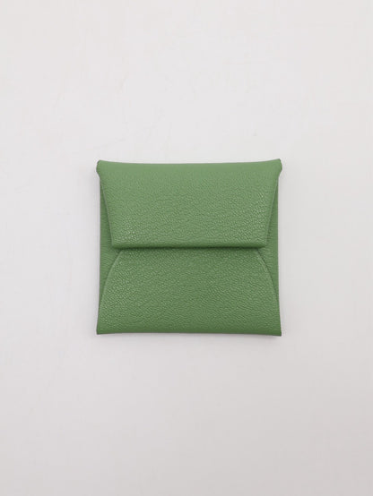 HERMES Chevre mysore bastia - 牛油果綠拚金棕