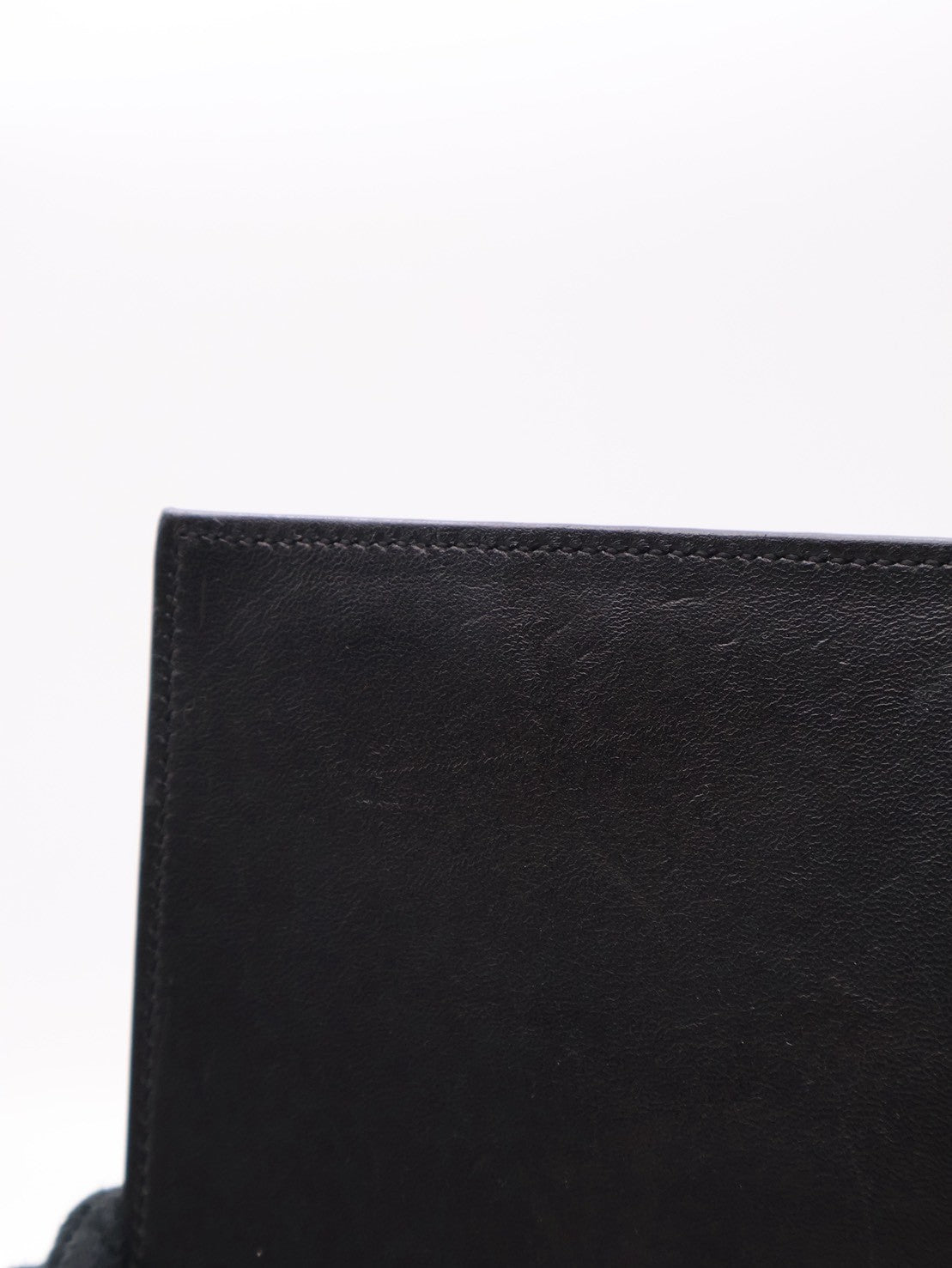 YSL 珍稀蛇皮鍊包 - 黑銀