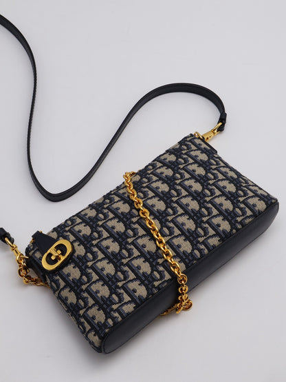 DIOR 30 Montaigne雙肩帶麻將包