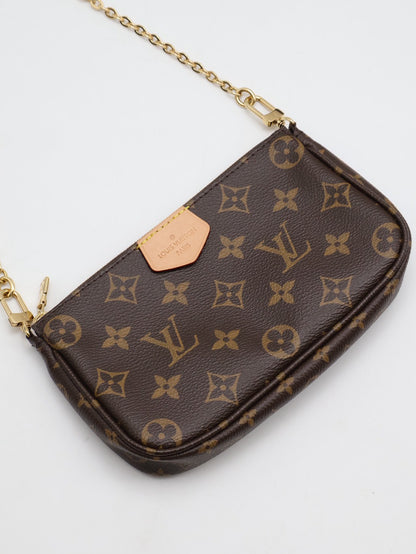 LOUIS VUITTON 五合一麻將包 - 粉