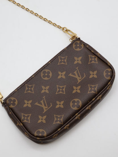 LOUIS VUITTON 五合一麻將包 - 粉