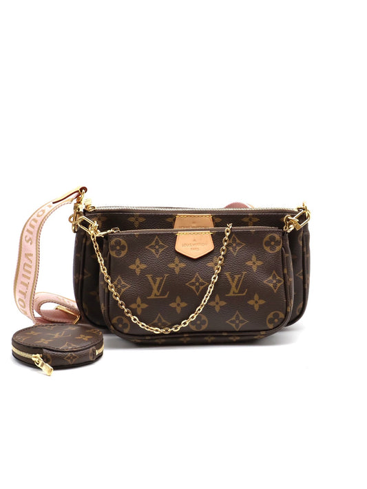 LOUIS VUITTON 五合一麻將包 - 粉