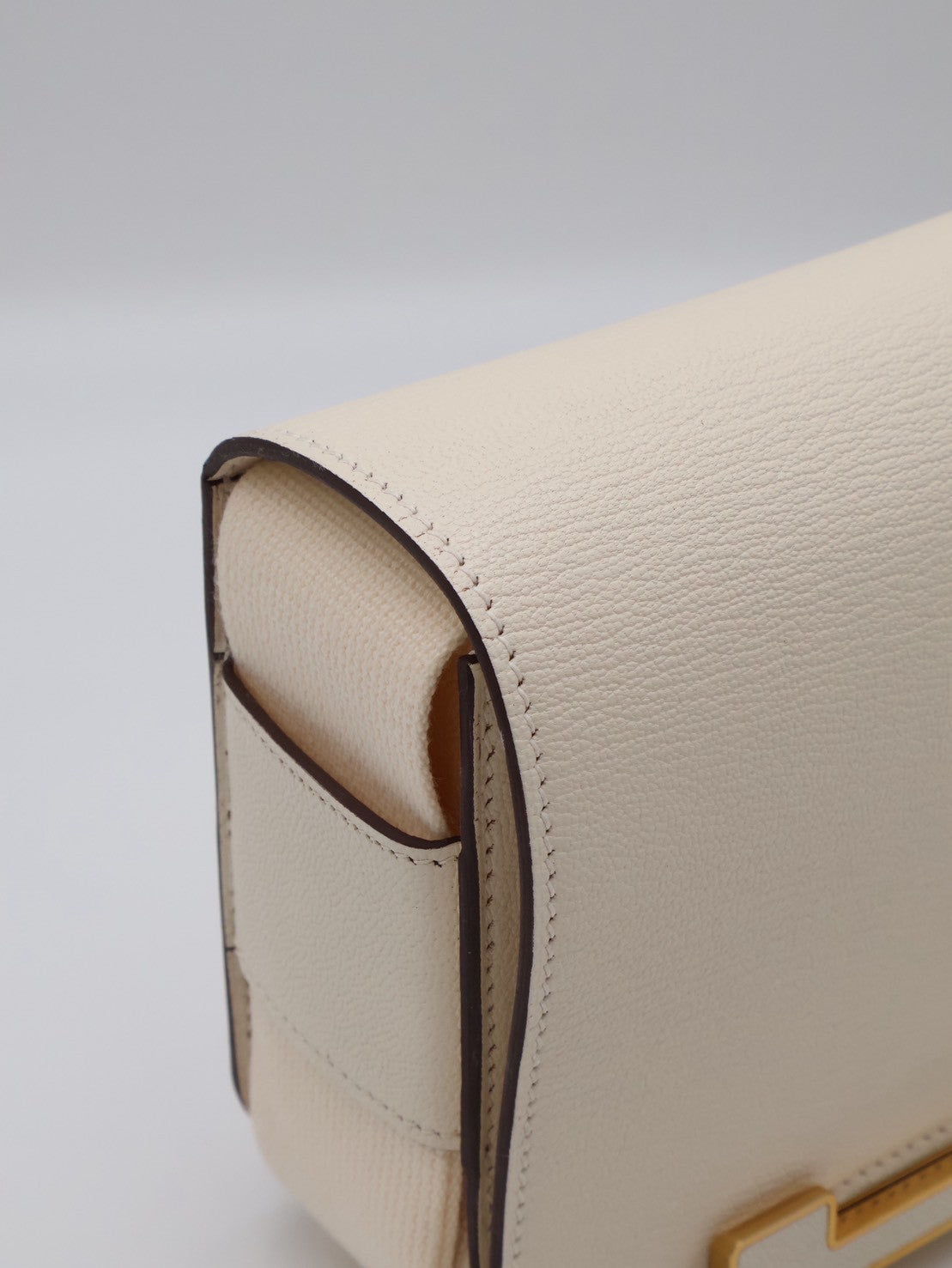 HERMES Geta 木屐包 - Craie 10 奶昔白金 U