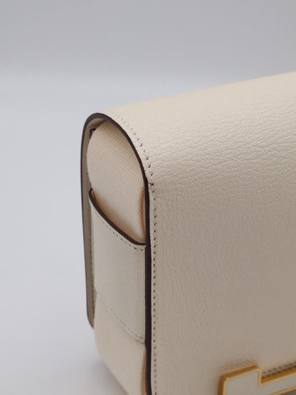 HERMES Geta 木屐包 - Craie 10 奶昔白金 U