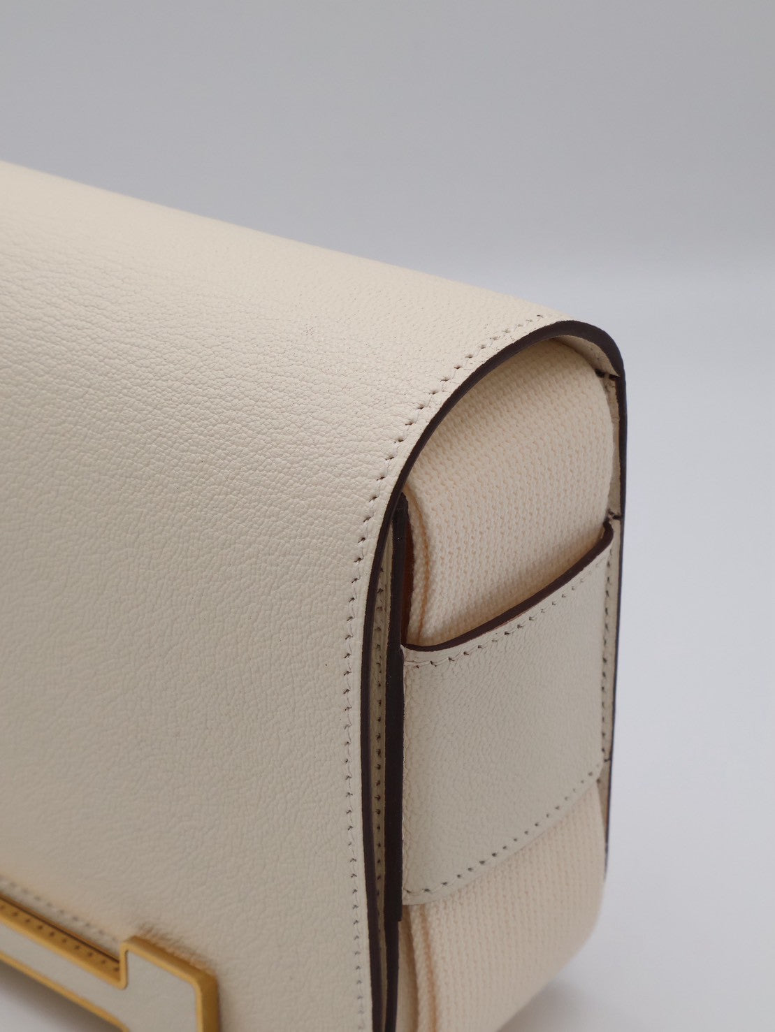 HERMES Geta 木屐包 - Craie 10 奶昔白金 U