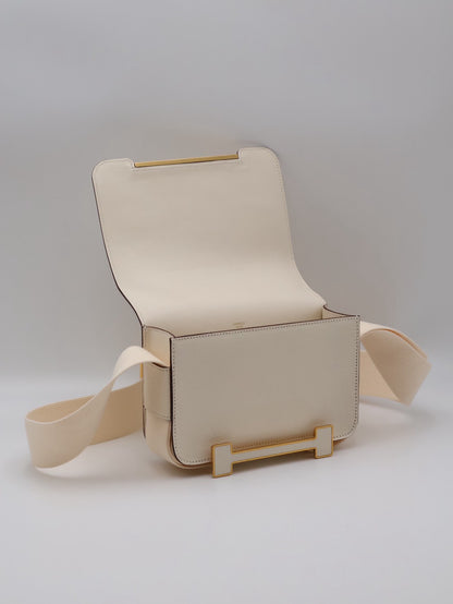 HERMES Geta 木屐包 - Craie 10 奶昔白金 U