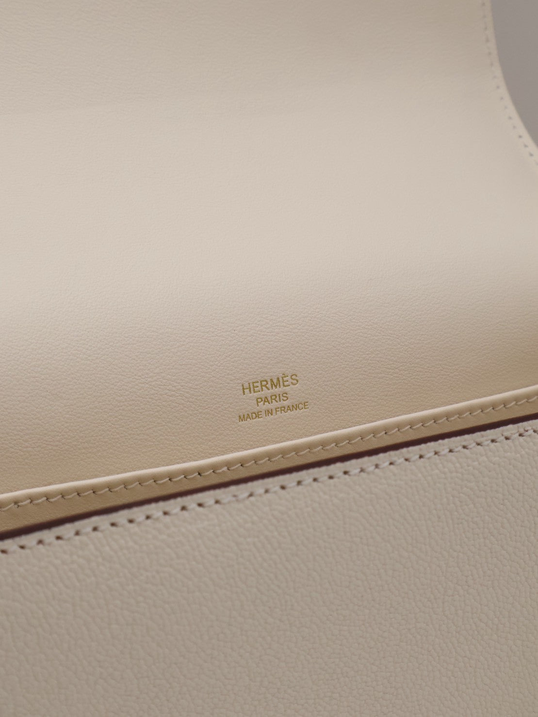 HERMES Geta 木屐包 - Craie 10 奶昔白金 U