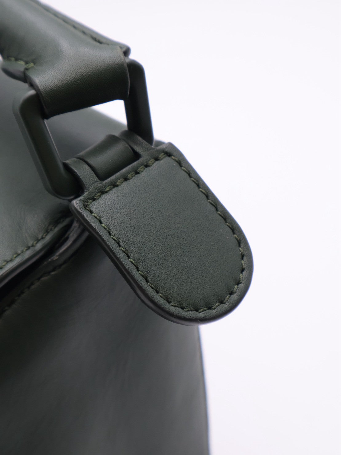 LOEWE Puzzle小牛皮手袋 - 小號綠