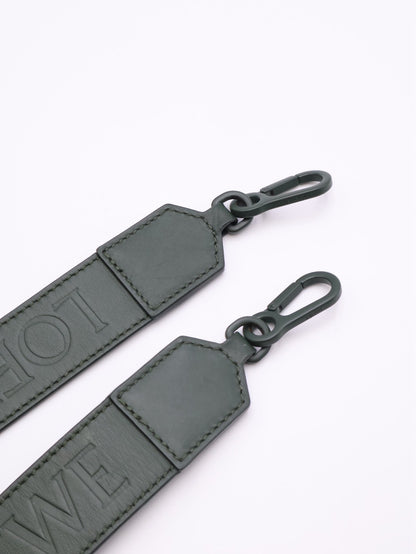 LOEWE Puzzle小牛皮手袋 - 小號綠