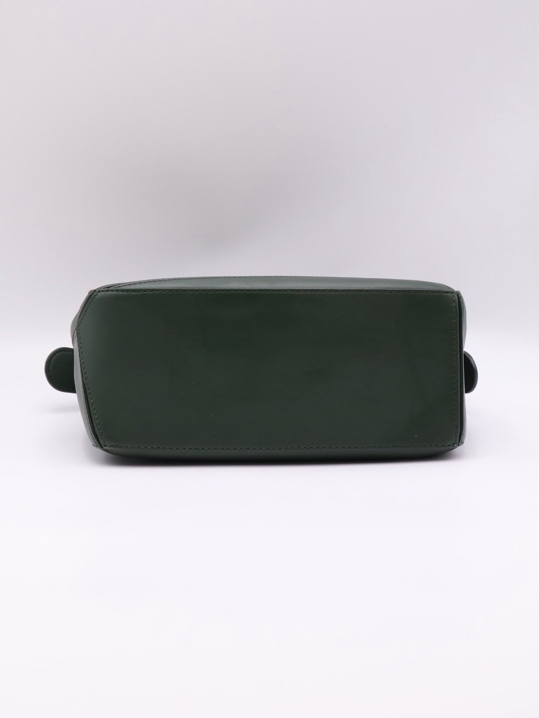 LOEWE Puzzle小牛皮手袋 - 小號綠