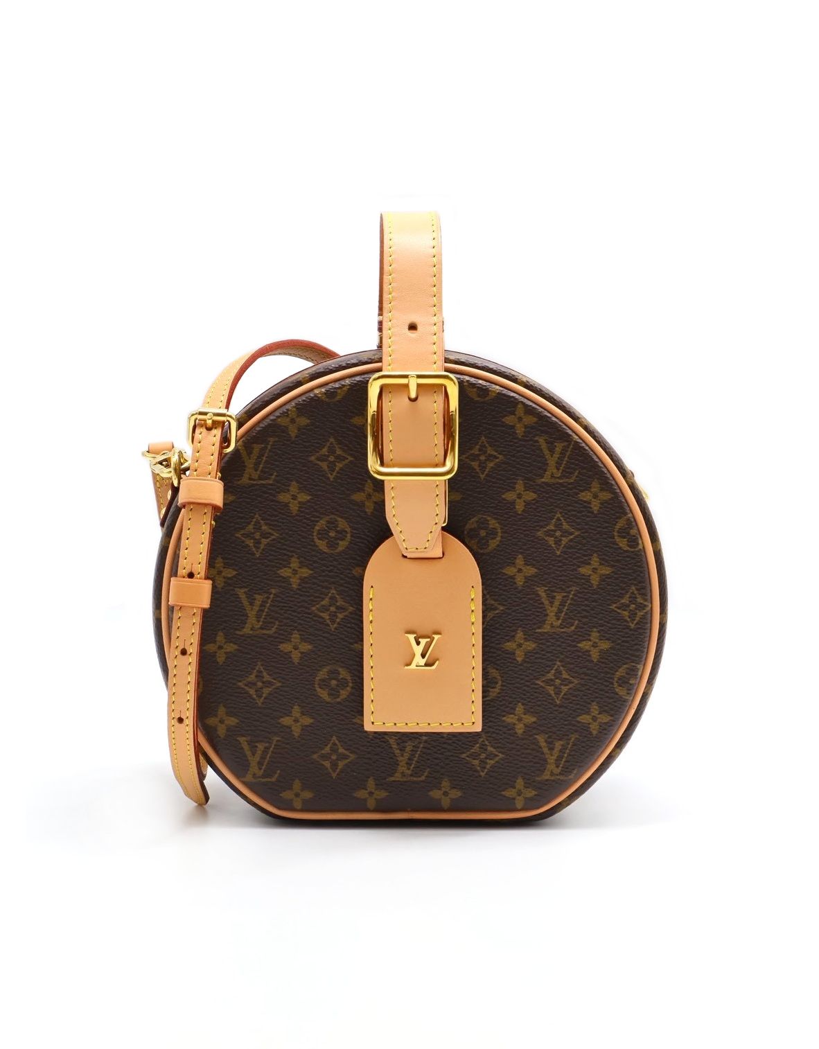 LOUIS VUITTON Petite Boite Chapeau手提圓餅帽盒包