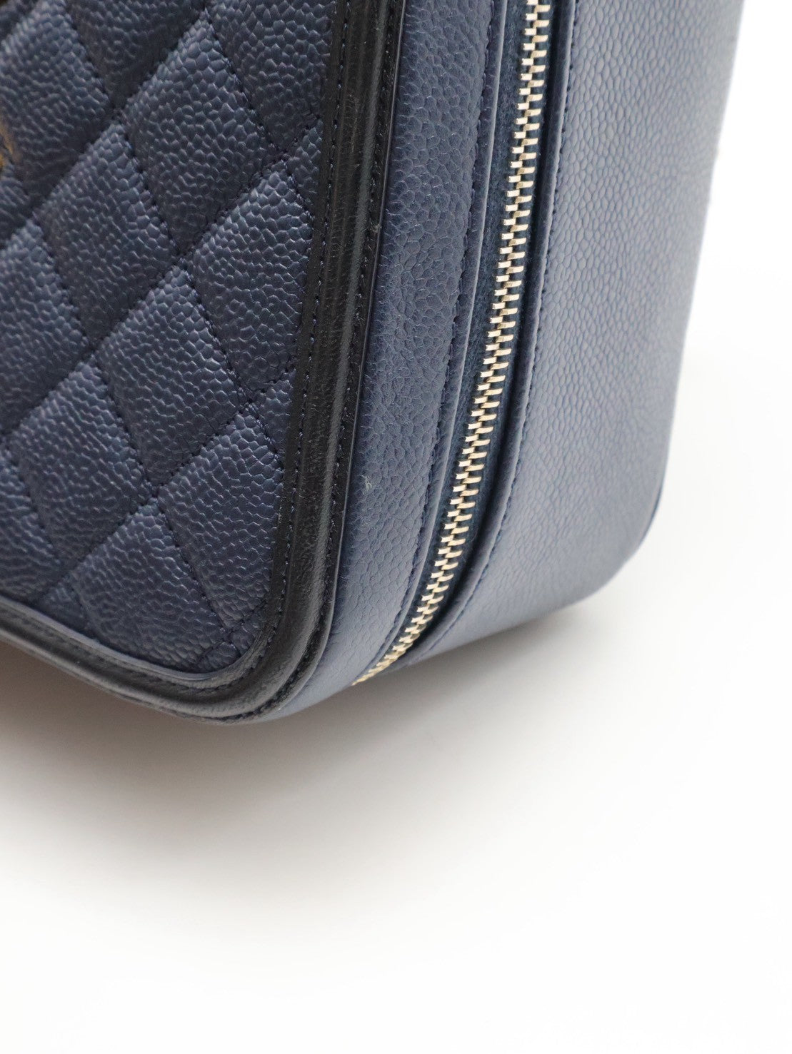 CHANEL Vanity case - 大號深藍24開