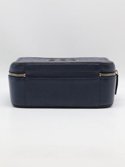 CHANEL Vanity case - 大號深藍24開