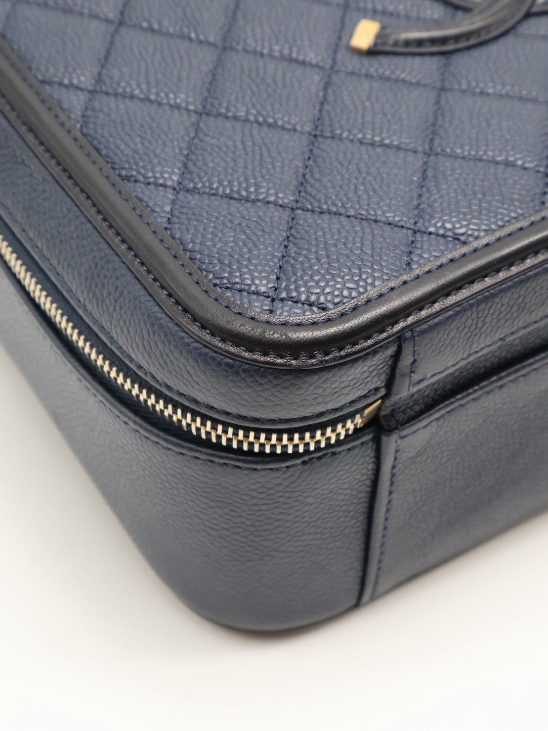 CHANEL Vanity case - 大號深藍24開
